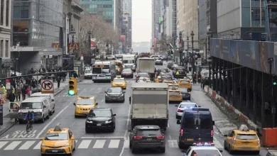 صورة صراع بين ترامب وولاية نيويورك بسبب رسوم دخول السيارات شوارعها