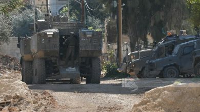 صورة الاحتلال يواصل عمليات التجريف والتدمير في مخيم جنين