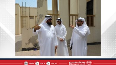 صورة رئيس مجلس الأوقاف السنية يتفقد جامع عبدالله بن درويش فخرو تمهيدا للبدأ في صيانته