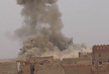 صورة عاجل.. غارات أمريكية عنيفة تستهدف مواقع وتحصينات مليشيا الحوثي في ثلاث محافظات يمنية