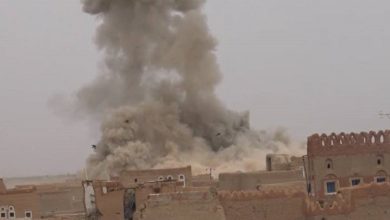 صورة عاجل.. غارات أمريكية عنيفة تستهدف مواقع وتحصينات مليشيا الحوثي في ثلاث محافظات يمنية