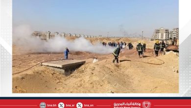 صورة السيطرة على حريق خط غاز بمدينة السادس من أكتوبر ووزارة البترول تؤكد انتظام الخدمة