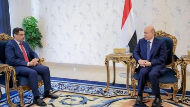 صورة استدعاء بن مبارك إلى الرياض..  مصادر تكشف طبيعة الخلاف بين العليمي وبن مبارك ولماذا يصر الرئيس على إقالته وما مصير حكومته؟