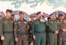 صورة وزير الداخلية من مارب يطالب قوات الأمن الخاصة برفع اليقظة الأمنية والجاهزية .. عاجل