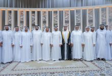 صورة حمدان بن محمد يحضر أفراح تريم والطنيجي