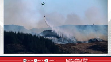 صورة حرائق هائلة تدمر أكثر من 12 ألف فدان جنوبي غربي إنجلترا