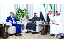 صورة رئيس الدولة يبحث مع وزير الخارجية التركي تعزيز العلاقات الاستراتيجية
