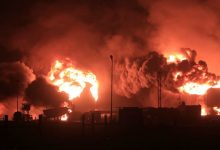 صورة معلومات عن مصنع باجل للأسمنت الذي تعرض لقصف طائرات الإحتلال