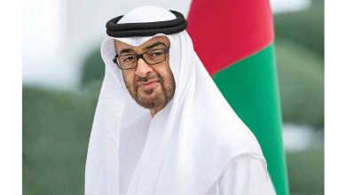 صورة محمد بن زايد يهنئ فريدريش ميرتس بانتخابه مستشاراً لجمهورية ألمانيا