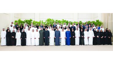 صورة رئيس الدولة يؤكد أهمية تفاعل الجهات الحكومية مع المجتمع لتقديم خدمات ذات كفاءة وفاعلية