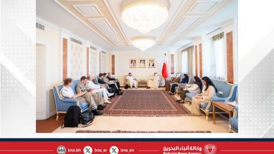 صورة وزير الخارجية يستقبل كبير مستشاري وزارة الدفاع البريطانية للشرق الأوسط وشمال أفريقيا