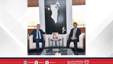 صورة وزير شؤون البلديات والزراعة يستقبل سفير الجمهورية الفرنسية لدى مملكة البحرين