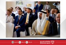 صورة وكيل وزارة الخارجية للشؤون السياسية يحضر حفل استقبال الذكرى الثمانين لنهاية الحرب العالمية الثانية