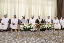 صورة أحمد بن محمد يحضر أفراح الحميري والسويدي