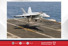 صورة فقدان مقاتلة إف18 ثانية من حاملة هاري إس ترومان في البحر الأحمر