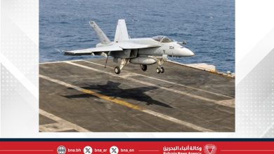صورة فقدان مقاتلة إف18 ثانية من حاملة هاري إس ترومان في البحر الأحمر