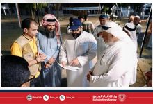 صورة بعثة مملكة البحرين للحج تتفقد تجهيزات مخيمات الحجاج في منى وعرفات