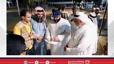 صورة بعثة مملكة البحرين للحج تتفقد تجهيزات مخيمات الحجاج في منى وعرفات