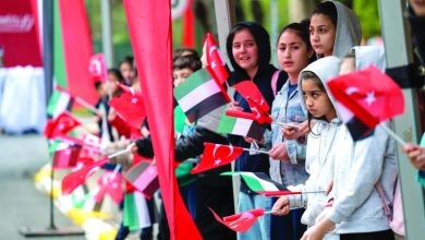 صورة الشيخة فاطمة بنت مبارك تزور مجمع الشيخ زايد لرعاية الأطفال في إسطنبول