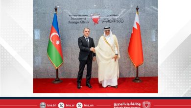صورة وزير الخارجية يعقد جلسة مباحثات مع وزير خارجية جمهورية أذربيجان