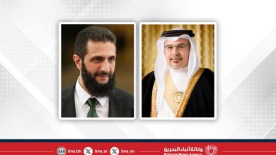 صورة سمو ولي العهد رئيس مجلس الوزراء يبعث برقية تهنئة لفخامة رئيس الجمهورية العربية السورية