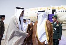 صورة خالد بن محمد بن زايد يصل إلى الرياض للمشاركة في القمة الخليجية الأميركية