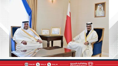 صورة سمو محافظ الجنوبية يستقبل سفير دولة قطر لدى مملكة البحرين