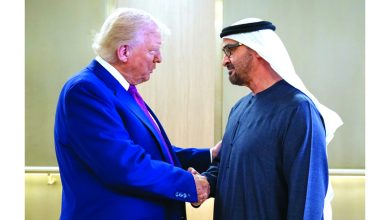 صورة محمد بن زايد قائد عظيم ورائع