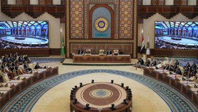 صورة القمة العربية: تاكيد مصري سعودي على أمن الملاحة الدولية وابو الغيط يقول: ''جماعة الحوثي فاقمت معاناة اليمنيين''
