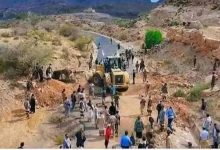 صورة فتح طريق حيوي يربط جنوب اليمن بالشمال كان مغلق منذ 10 سنوات