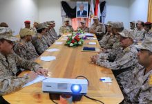 صورة تفاصيل لقاء رئيس هيئة الاستخبارات  بهيئة الاسناد اللوجستي ودوائرها بمحافظة مأرب