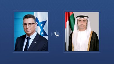 صورة أفضي إلى إدخال مساعدات غذائية عاجلة لغزة.. اتصال هاتفي بين عبدالله بن زايد ووزير خارجية إسرائيل