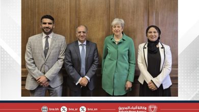 صورة المدير العام للشؤون القانونية وحقوق الإنسان يجتمع مع رئيسة وزراء المملكة المتحدة السابقة وعضو البرلمان البريطاني