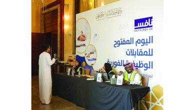 صورة 116 شاغراً للمواطنين في «الخاص» خلال الأيام المفتوحة للمقابلات بعجمان