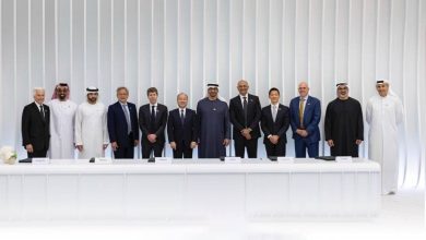 صورة رئيس الدولة يشهد توقيع شراكة استراتيجية لإطلاق “ستارجيت الإمارات”