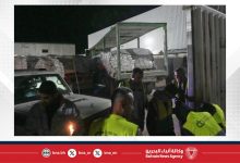 صورة 90 شاحنة مساعدات إنسانية تدخل غزة عبر معبري كرم أبو سالم ورفح