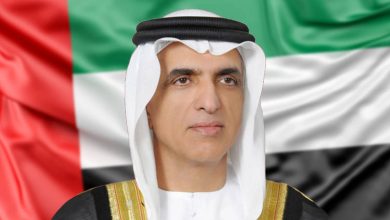 صورة نيابة عن رئيس الدولة.. حاكم رأس الخيمة يرأس وفد الإمارات إلى قمتي “الخليج الآسيان” و”الخليج  الآسيان