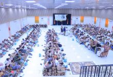 صورة مجلس عزاء بمأرب في فقيد الوطن الشيخ ناجي جمعان
