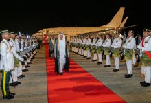 صورة نيابة عن رئيس الدولة.. سعود بن صقر يصل ماليزيا للمشاركة في قمتي “الخليج الآسيان” و”الخليج  الآسيان