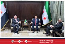 صورة وزير المالية بالجمهورية العربية السورية يستقبل سفير مملكة البحرين في دمشق