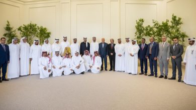 صورة رئيس الدولة يستقبل الفائزين في مسابقات “أمير الشعراء” و”شاعر المليون” و”المنكوس” ولجان تحكيمها