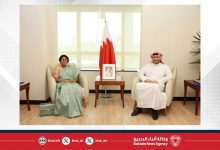 صورة الرئيس التنفيذي لهيئة تنظيم سوق العمل يستقبل سفيرة جمهورية سريلانكا لدى مملكة البحرين