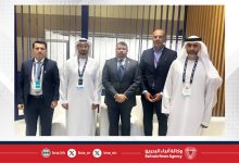 صورة على هامش مشاركته في افتتاح أعمال مؤتمر المرافق العالمي 2025.. وزير شؤون الكهرباء والماء يلتقي رئيس دائرة الطاقة في إمارة أبوظبي وعدد من كبار المسؤولين