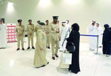 صورة تسهيل إجراءات مغادرة الحجاج في مطار دبي