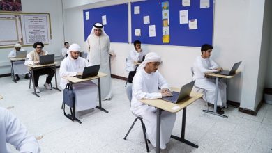 صورة اختبارات إلكترونية تجريبية لطلبة صفوف 512 الاثنين
