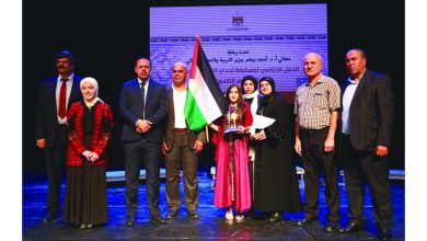 صورة هبة أبوبكر بطلة «تحدي القراءة العربي» في فلسطين