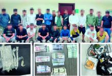 صورة ضبط تشكيل عصابي يضم 41 متسولاً يقطنون في فندق