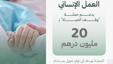 صورة أحد رواد العمل الإنساني يدعم حملة “وقف الحياة” بـ 20 مليون درهم