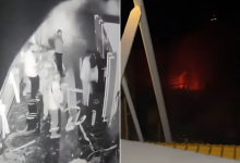 صورة نداء استغاثة من سفينة “أسطول الحرية” المتجهة لغزة بعد تعرضها لهجوم بمسيرة قرب مالطا..