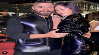 صورة “أموت نفسي ولا أزعلها”.. ماذا قال تامر حسني عن بسمة بوسيل؟